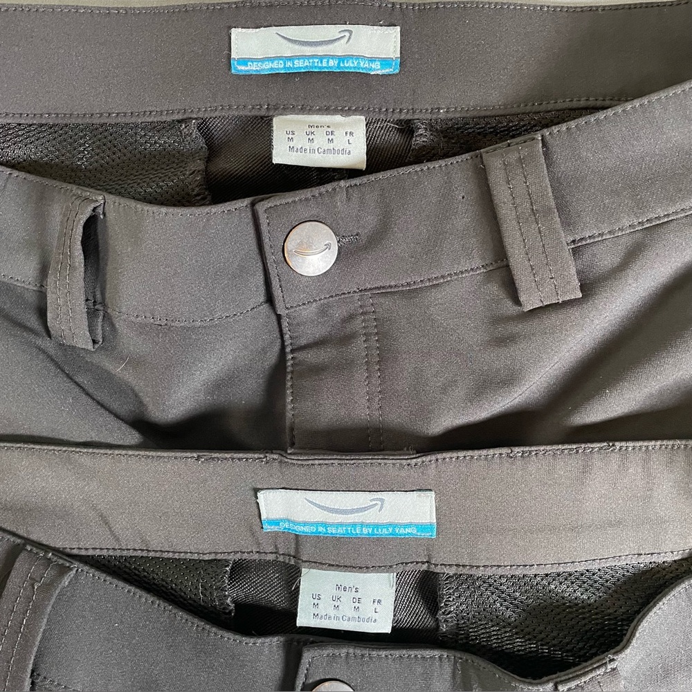 Amazon Employee Cargo Shorts Bundle Of Two Men’s Medium Cargo Black Luly Yang